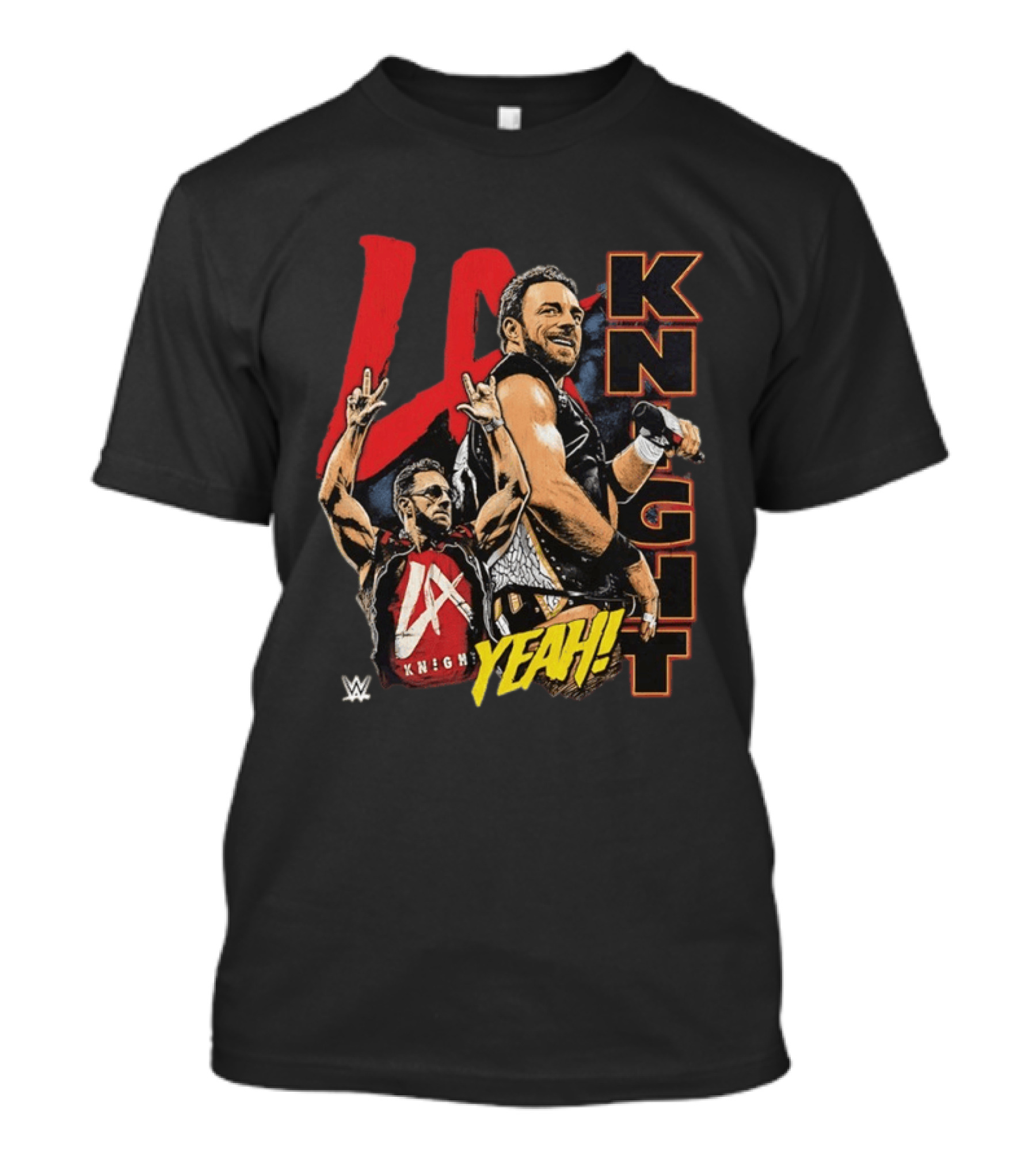 LA Knight WWE Yeah Vertical Name 2026 T-Shirt