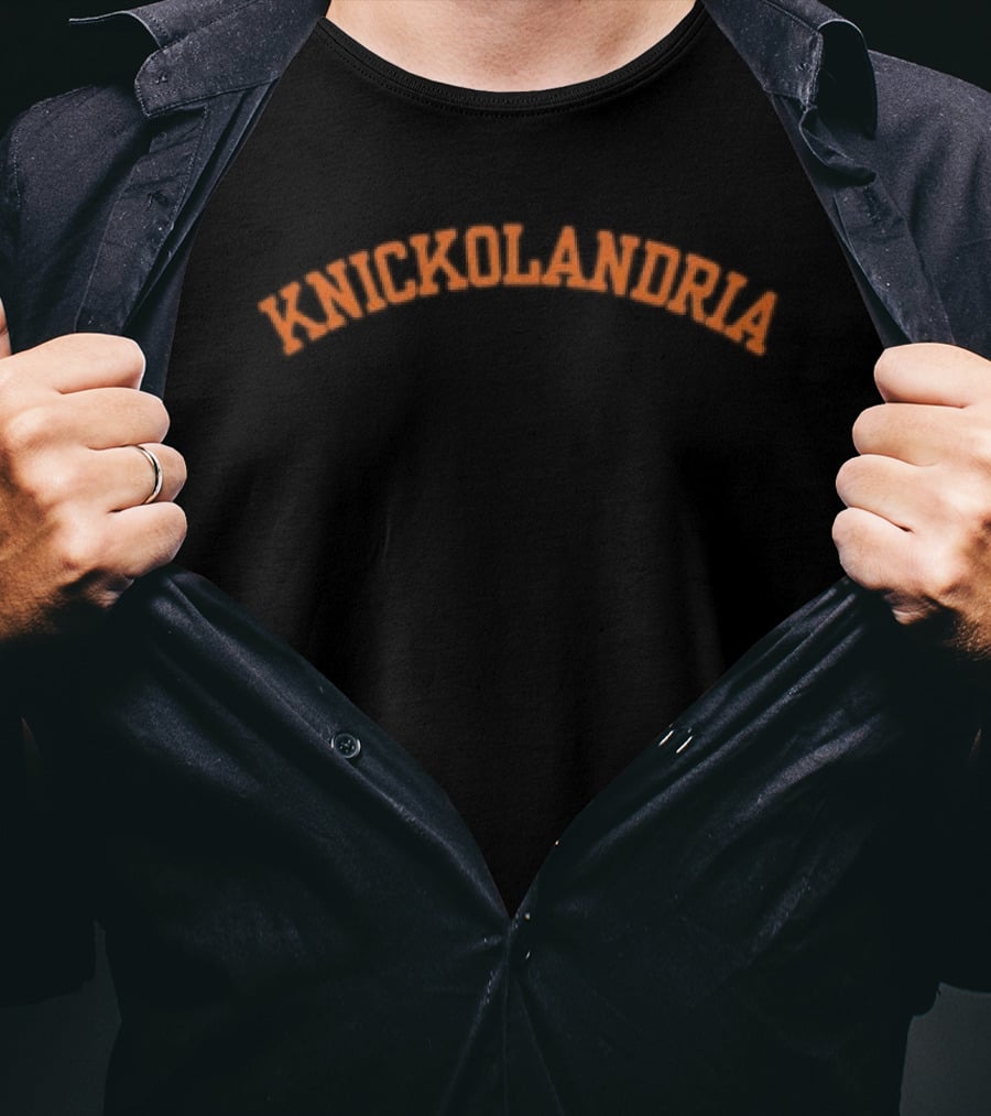Knicks Nicolandria Basketball Fans T-Shirt