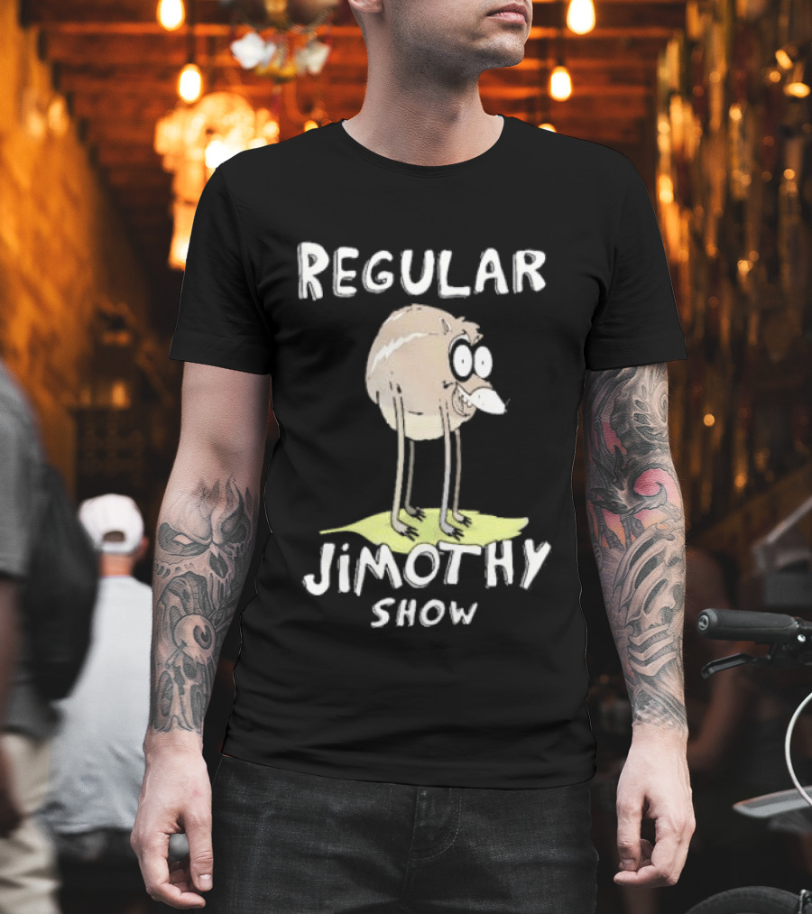 Regular Jimothy Show Cartoon Character Comedy Bird T-Shirt
