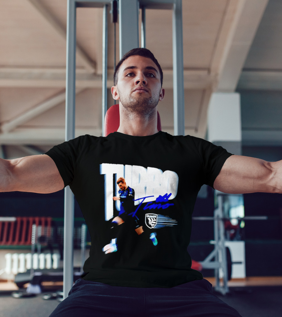 Turbo Timo San Jose Earthquakes Soccer Player Promotion T-Shirt