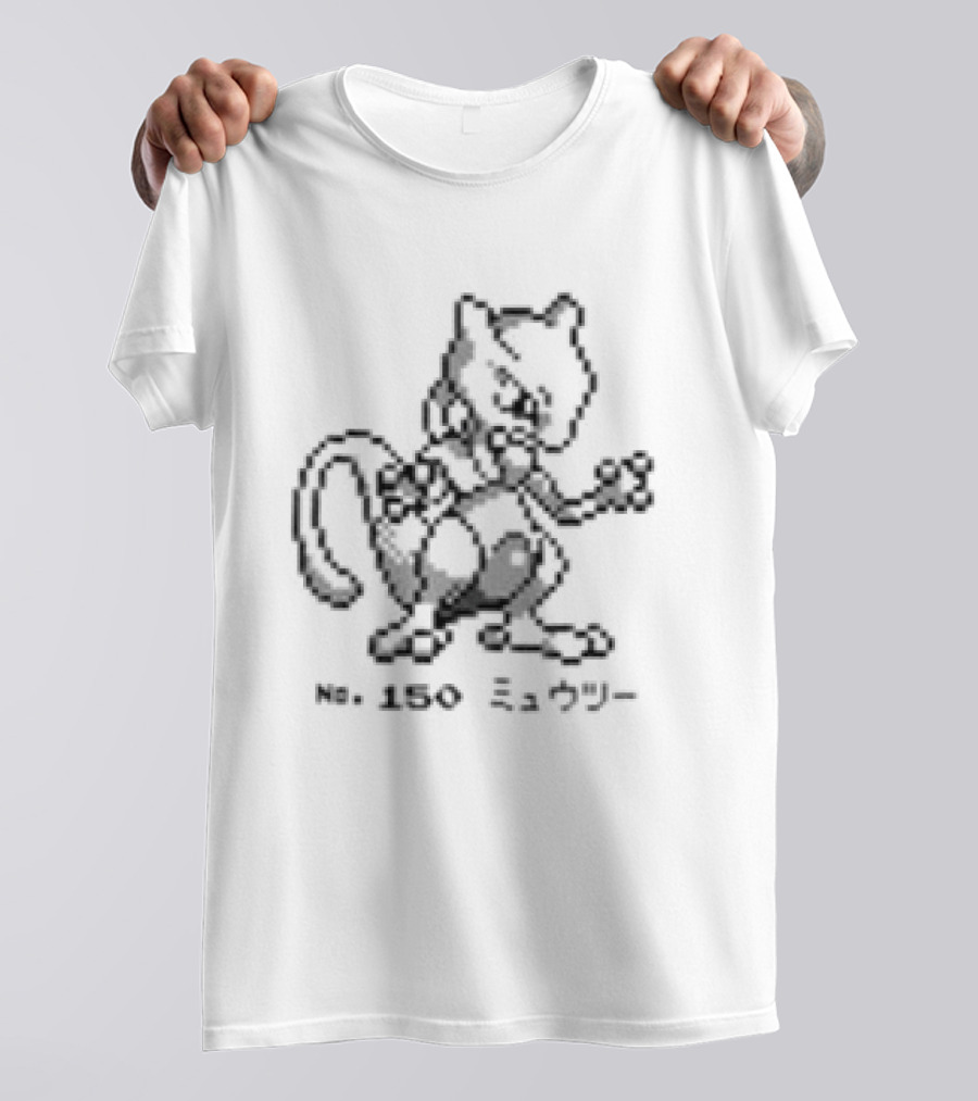 BTS RM Namjoon Uniqlo UT Pokemon Mewtwo Maitreya Fanglobal Collaboration T-Shirt