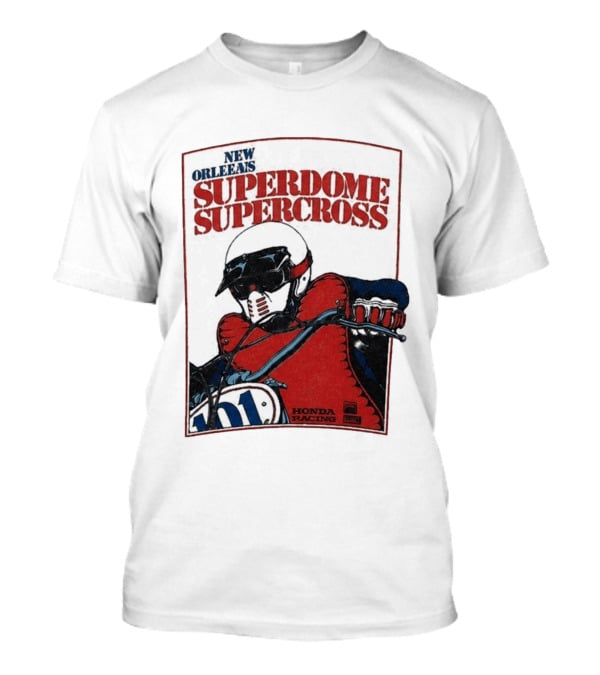 New Orleans Superdome Supercross Honda Racing 101 T-Shirt
