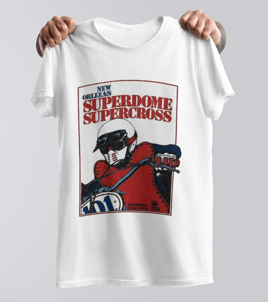 New Orleans Superdome Supercross Honda Racing 101 T-Shirt