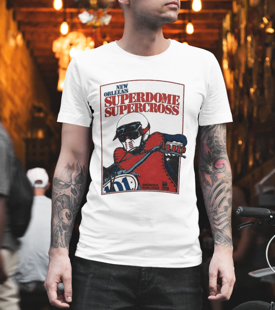 New Orleans Superdome Supercross Honda Racing 101 T-Shirt