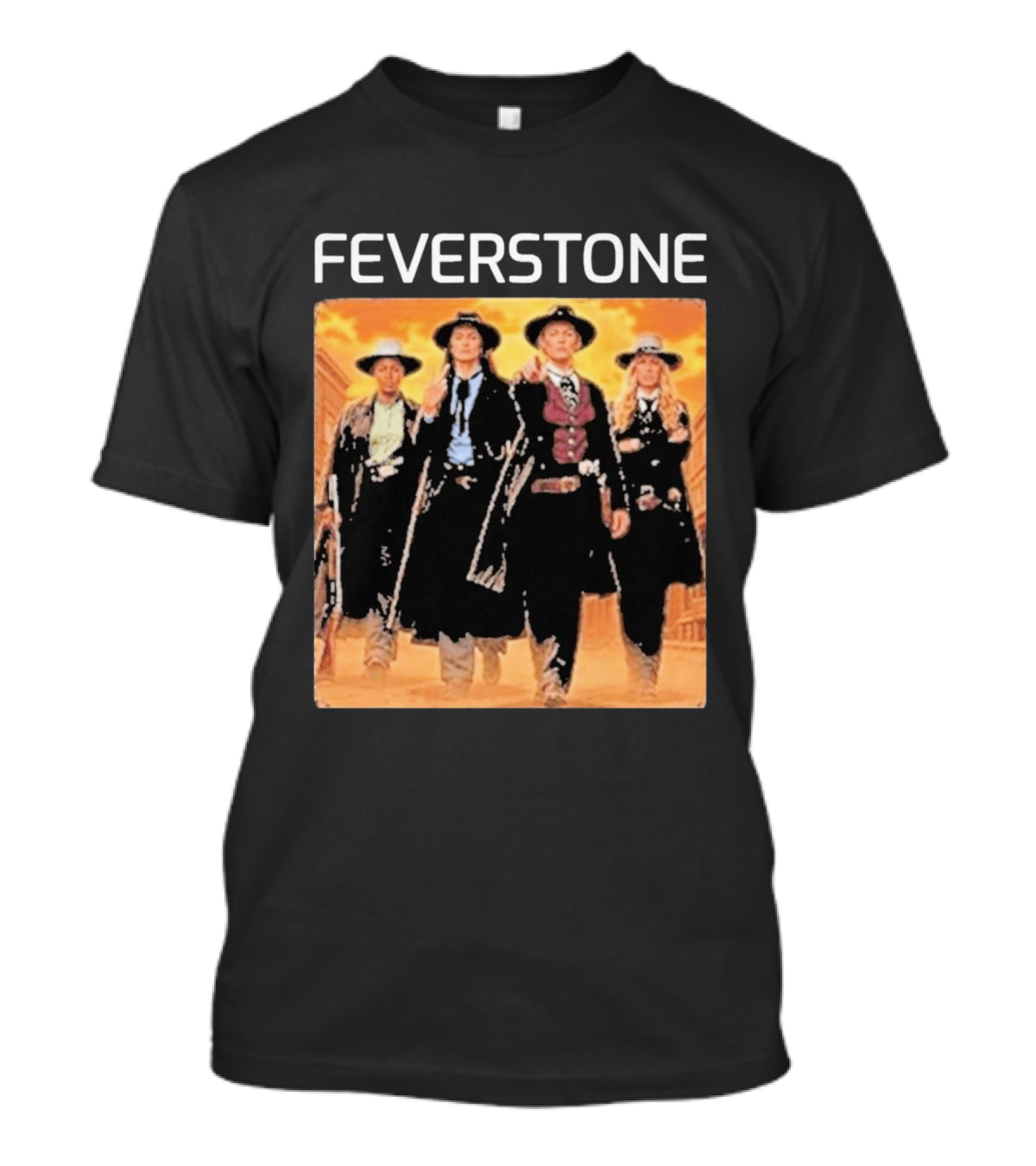 Indiana Feverstone Western Cowgirls Quartet T-Shirt