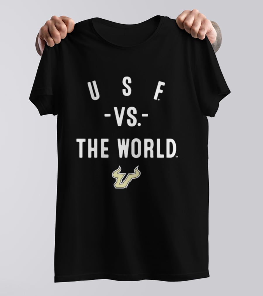 USF Bulls Vs The World 2026 NCAA Season South Florida T-Shirt