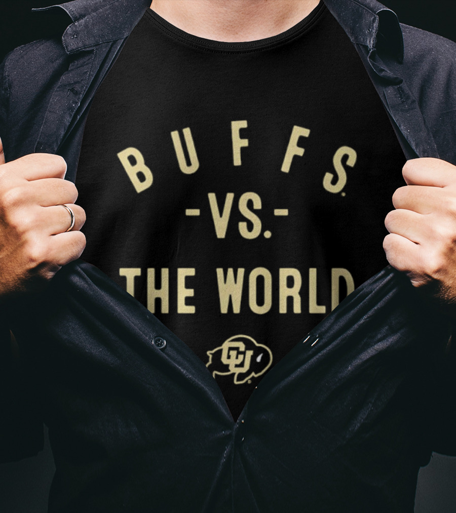Buffs Vs The World Colorado Buffaloes NCAA 2026 Season T-Shirt