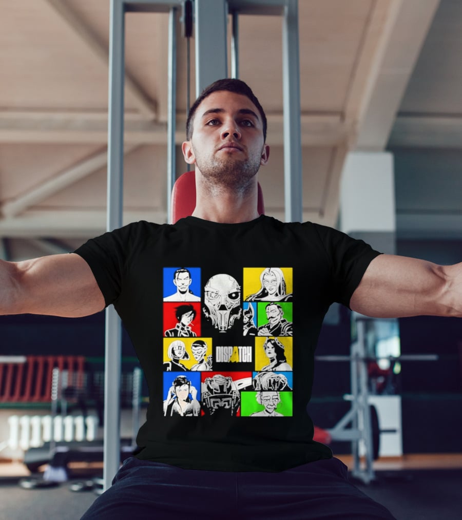 Blizzard Entertainment Over Hero Ensemble Characters T-Shirt