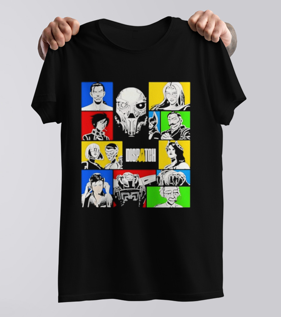 Blizzard Entertainment Over Hero Ensemble Characters T-Shirt