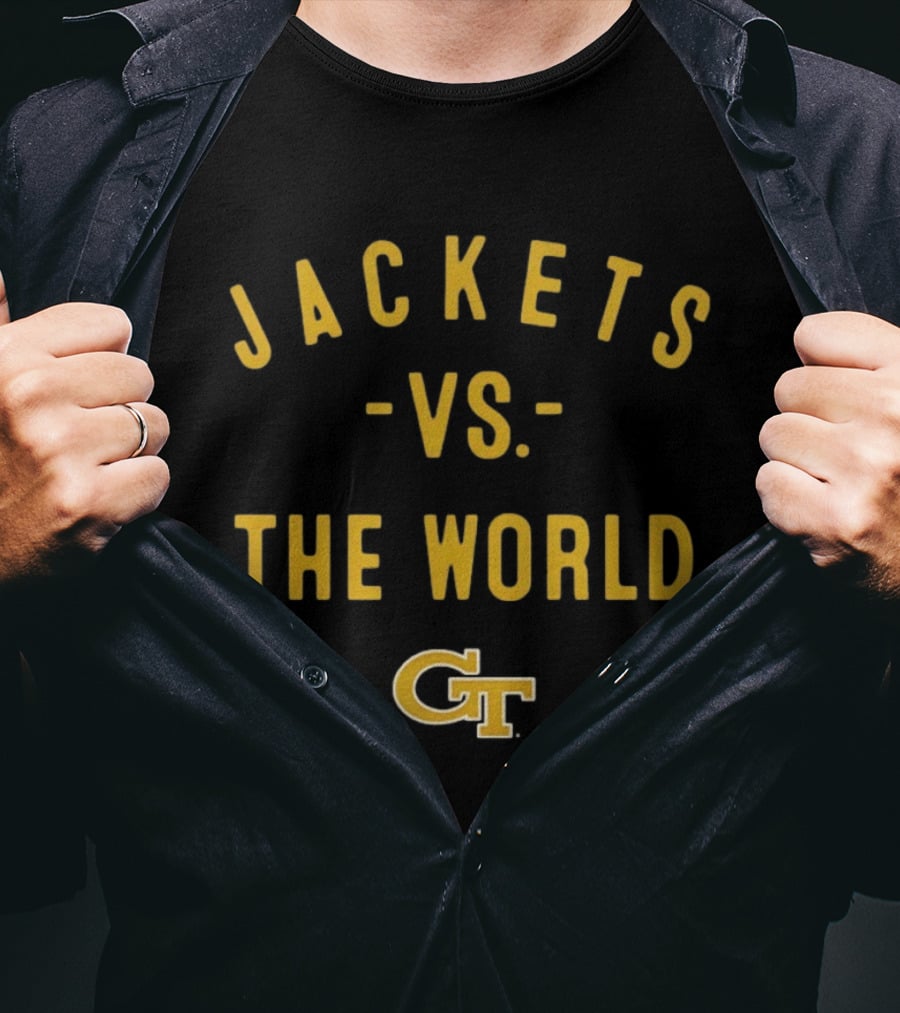 Georgia Tech Jackets Vs The World NCAA 2026 Season GT T-Shirt
