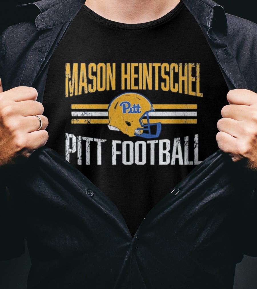 Mason Heintschel Pitt Football Panthers NCAA Helmet T-Shirt