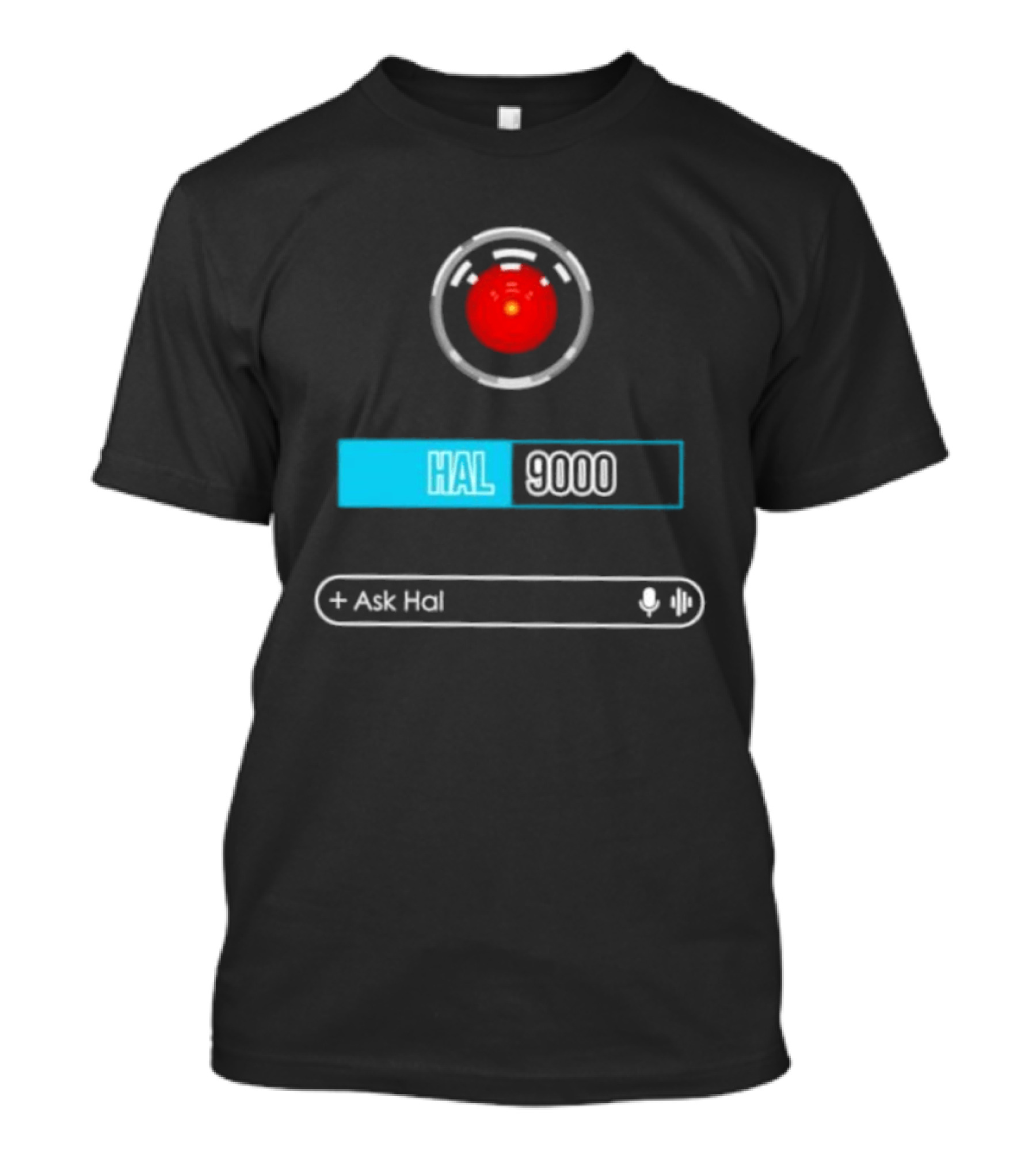 HAL 9000 Interface Ask Hal 2001 A Space Odyssey T-Shirt