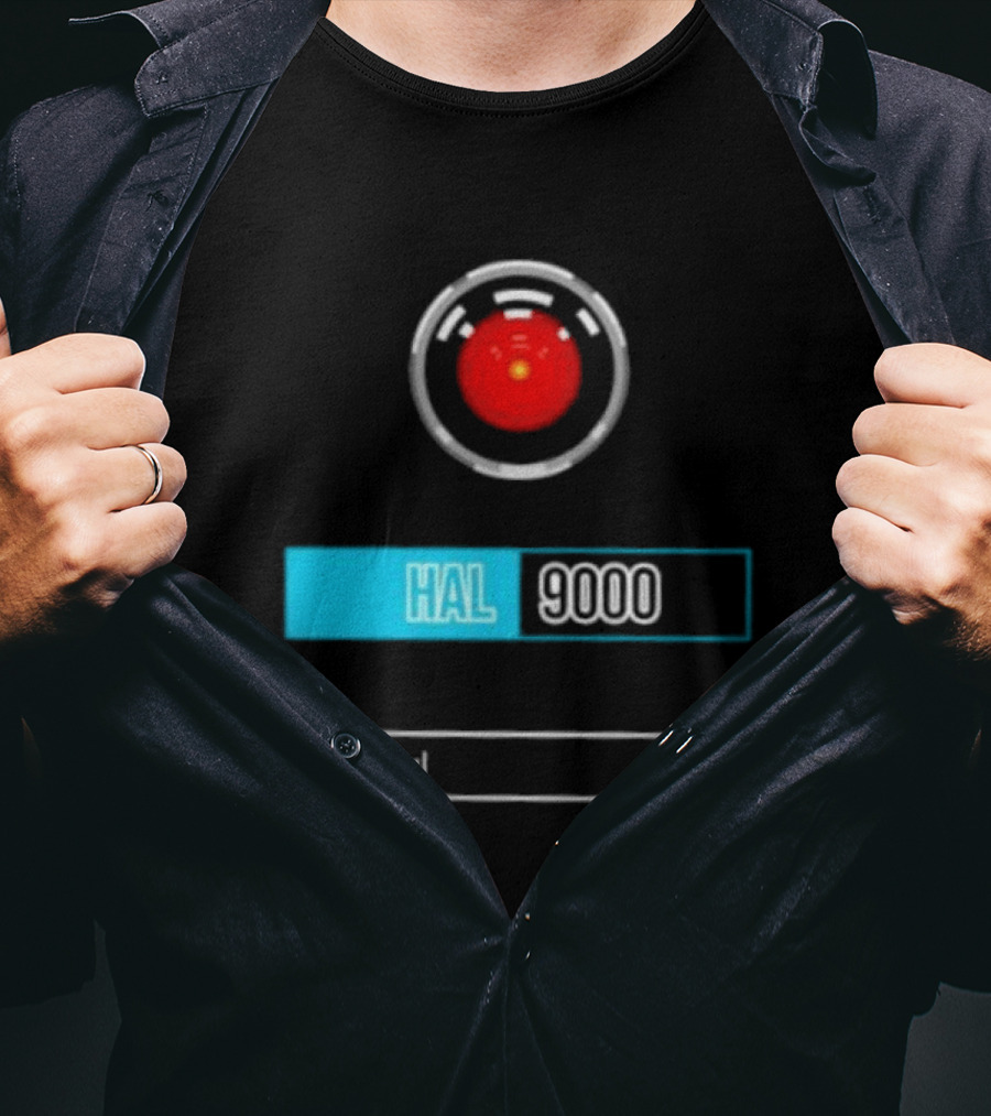 HAL 9000 Interface Ask Hal 2001 A Space Odyssey T-Shirt