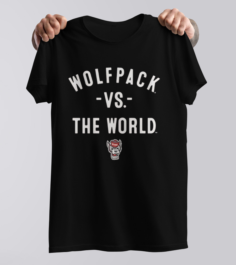 NC State Wolfpack Vs The World 2026 NCAA Season T-Shirt