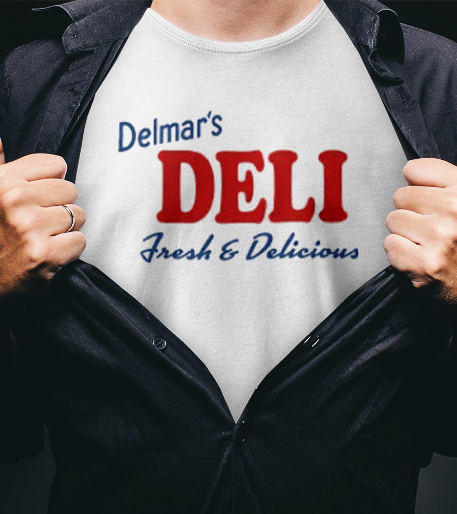 Delmar's Deli Fresh And Delicious Peter Parker 2026 Spider Man Brand New Day T-Shirt
