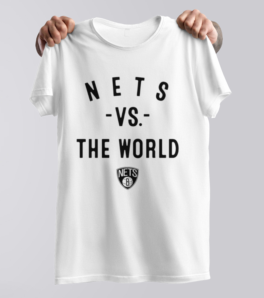 Brooklyn Nets Vs The World NBA 2026 Nowbes T-Shirt