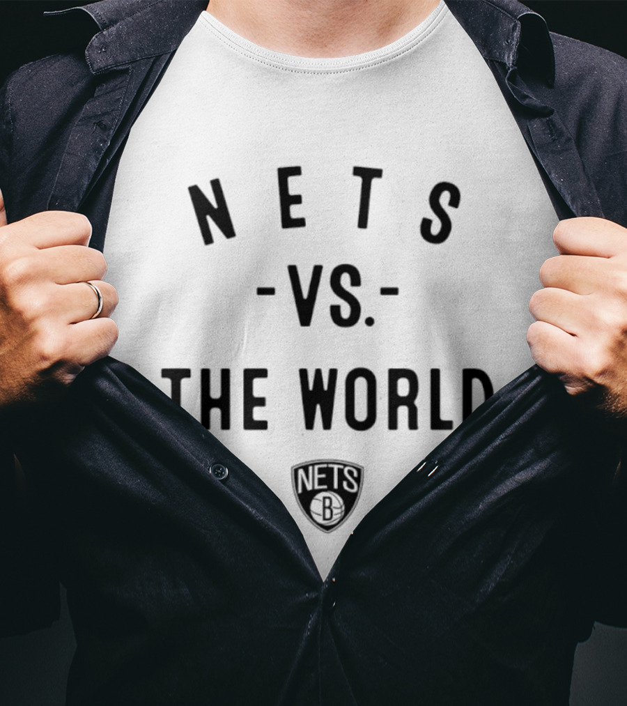 Brooklyn Nets Vs The World NBA 2026 Nowbes T-Shirt
