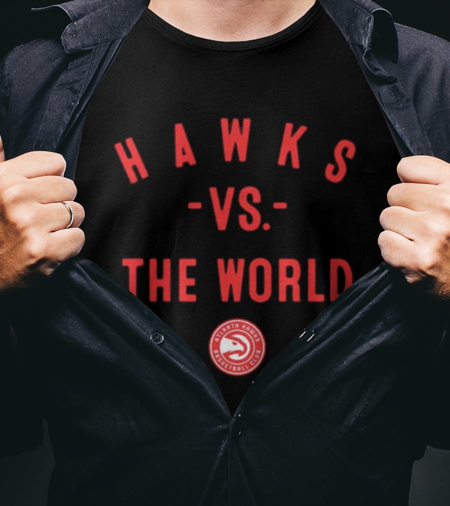 Atlanta Hawks Vs The World Basketball Club NBA 2026 T-Shirt