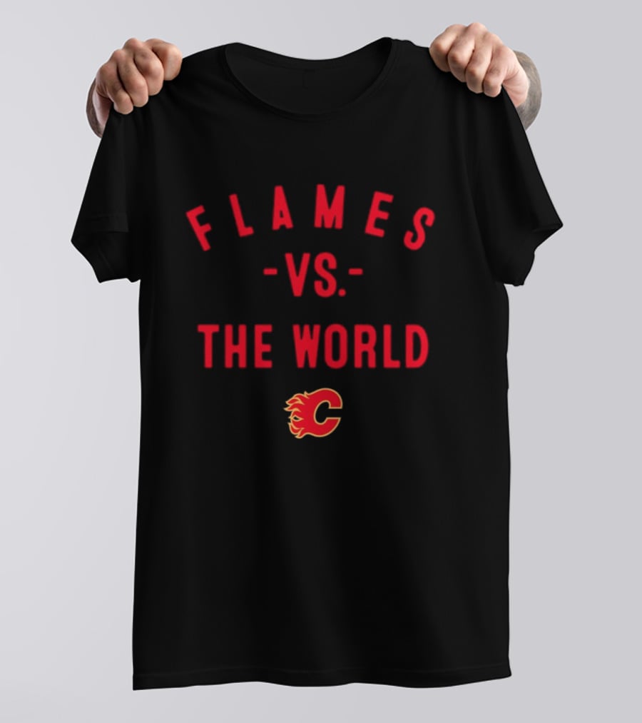 Calgary Flames Vs The World NHL 2026 T-Shirt