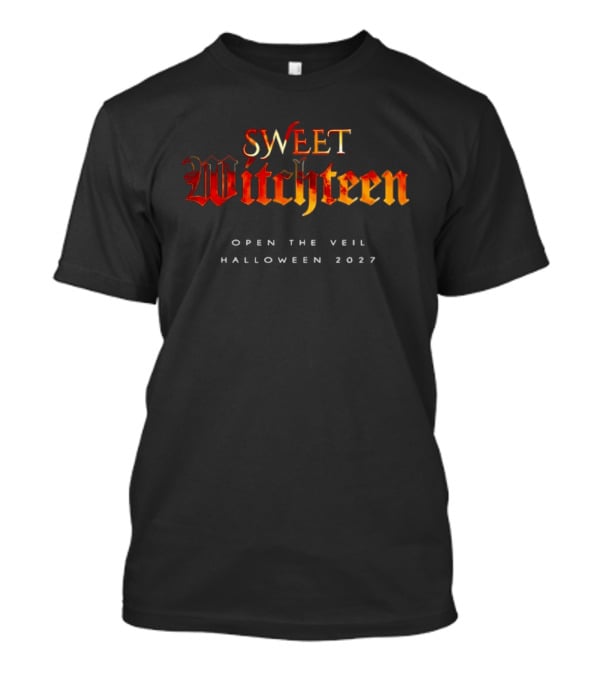 Sweet Witchteen Open The Veil Halloween 2027 Celebration T-Shirt