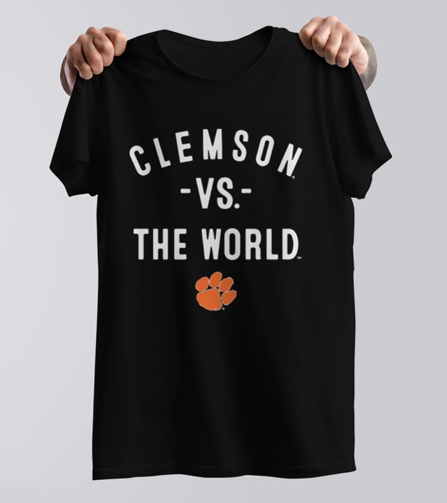 Clemson Vs The World Tigers NCAA 2026 Season T-Shirt