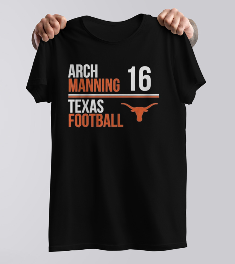 Arch Manning 16 Texas Longhorns Football T-Shirt