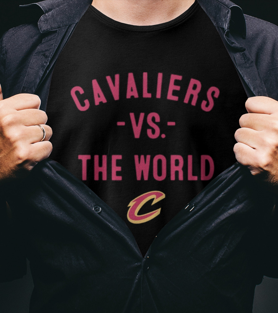 Cavaliers Vs The World Cleveland NBA 2026 T-Shirt