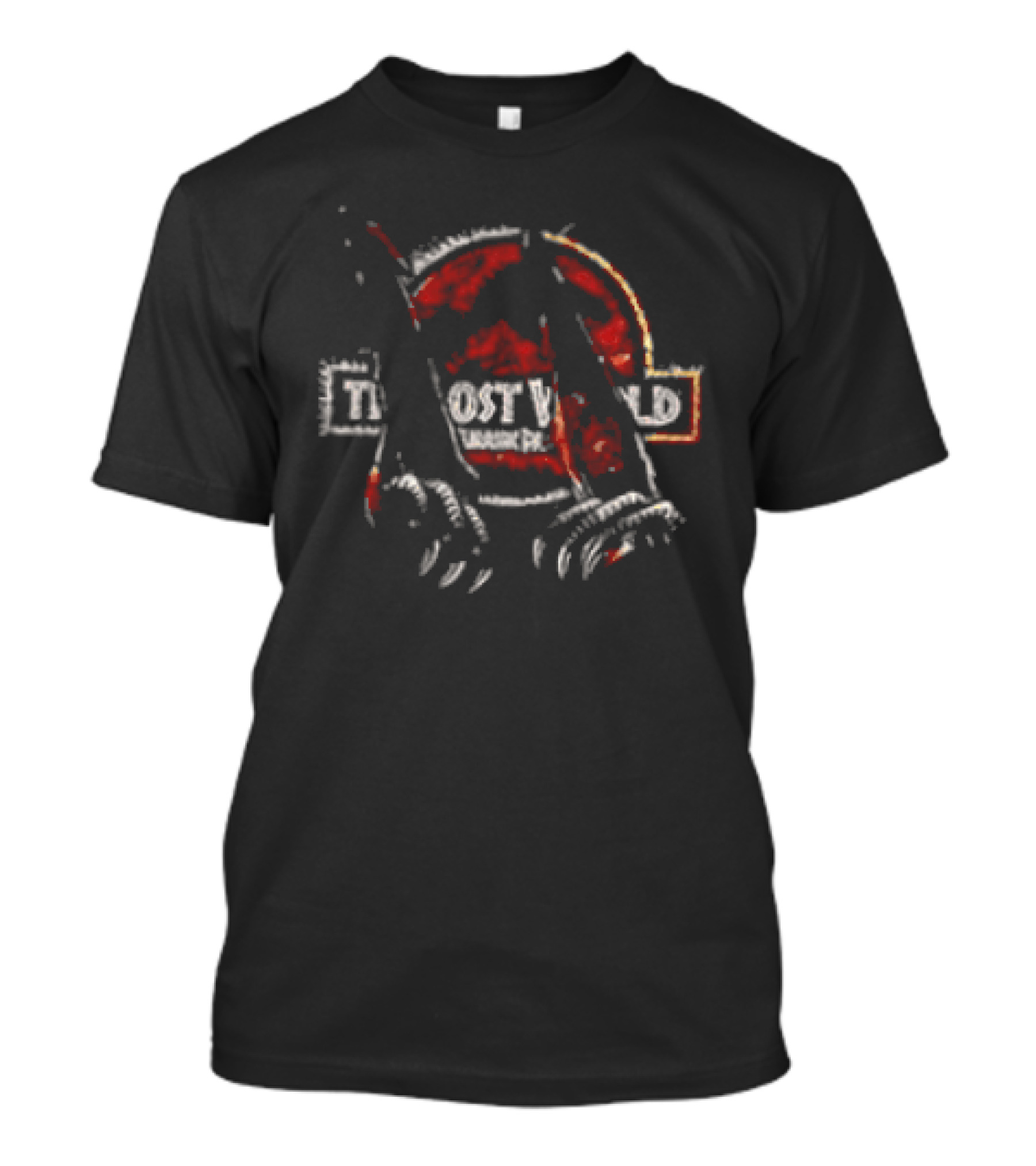 The Lost World Jurassic Park Something Has Survived Two Sided T-Shirt