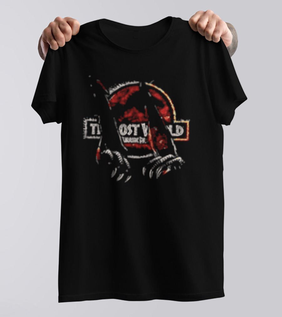 The Lost World Jurassic Park Something Has Survived Two Sided T-Shirt