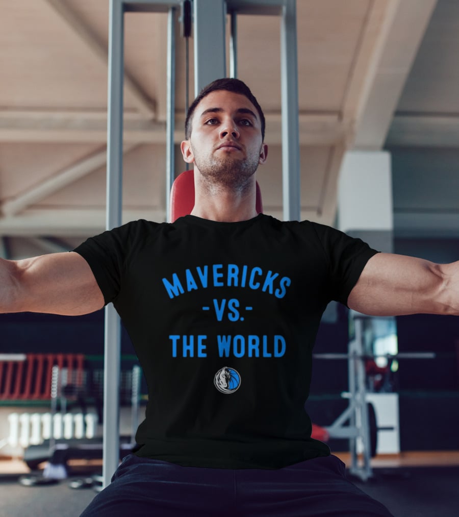 Mavericks Vs The World NBA 2026 Dallas Nowbes T-Shirt