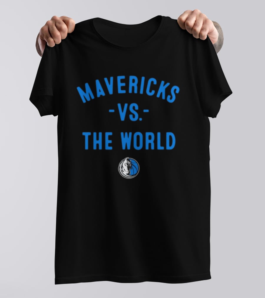 Mavericks Vs The World NBA 2026 Dallas Nowbes T-Shirt