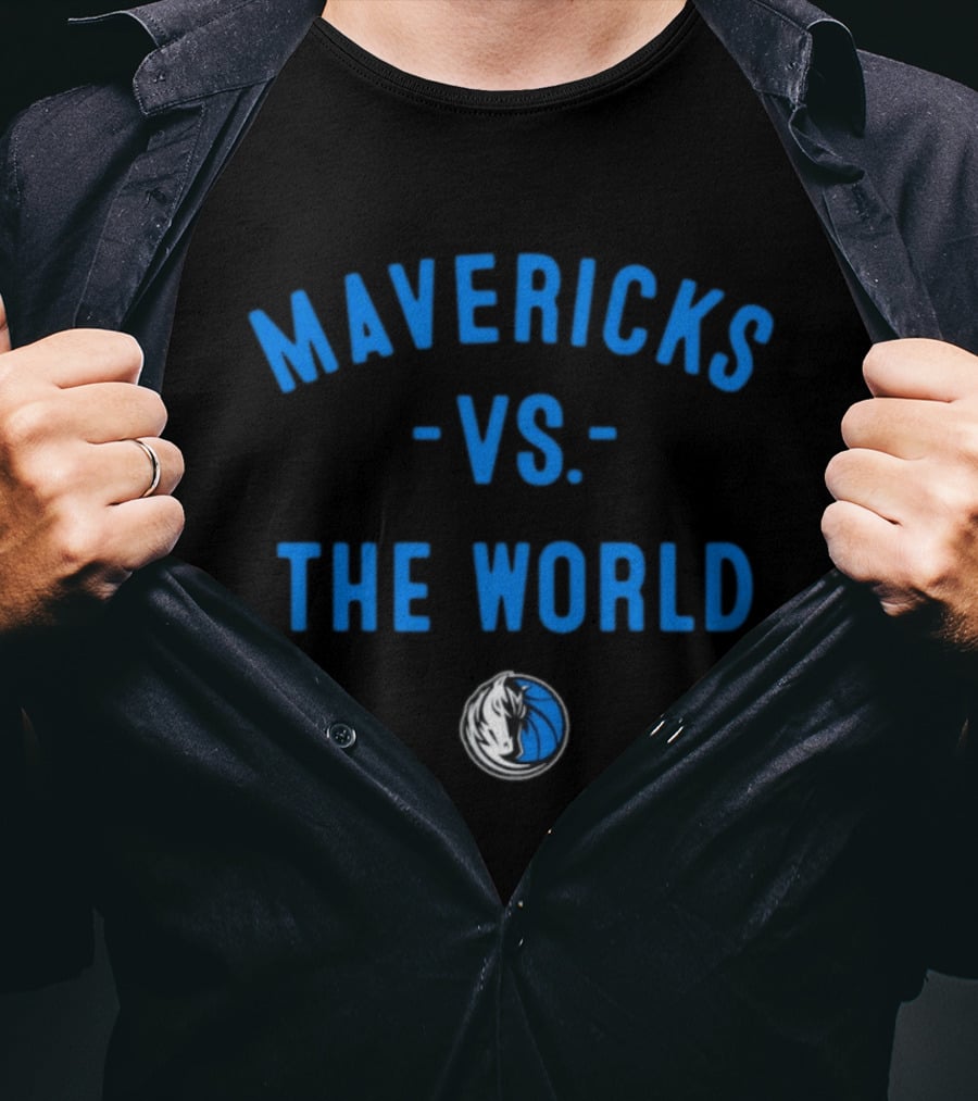 Mavericks Vs The World NBA 2026 Dallas Nowbes T-Shirt