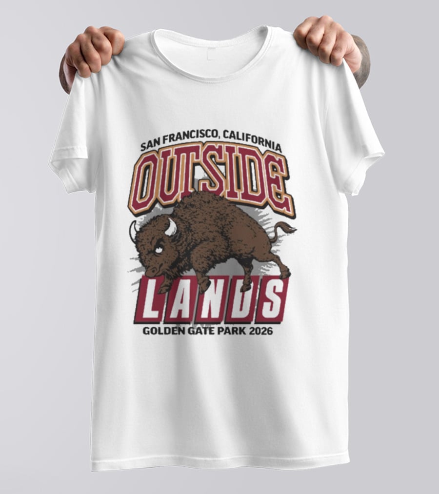 Outside Lands Golden Gate Park 2026 San Francisco CA Event T-Shirt