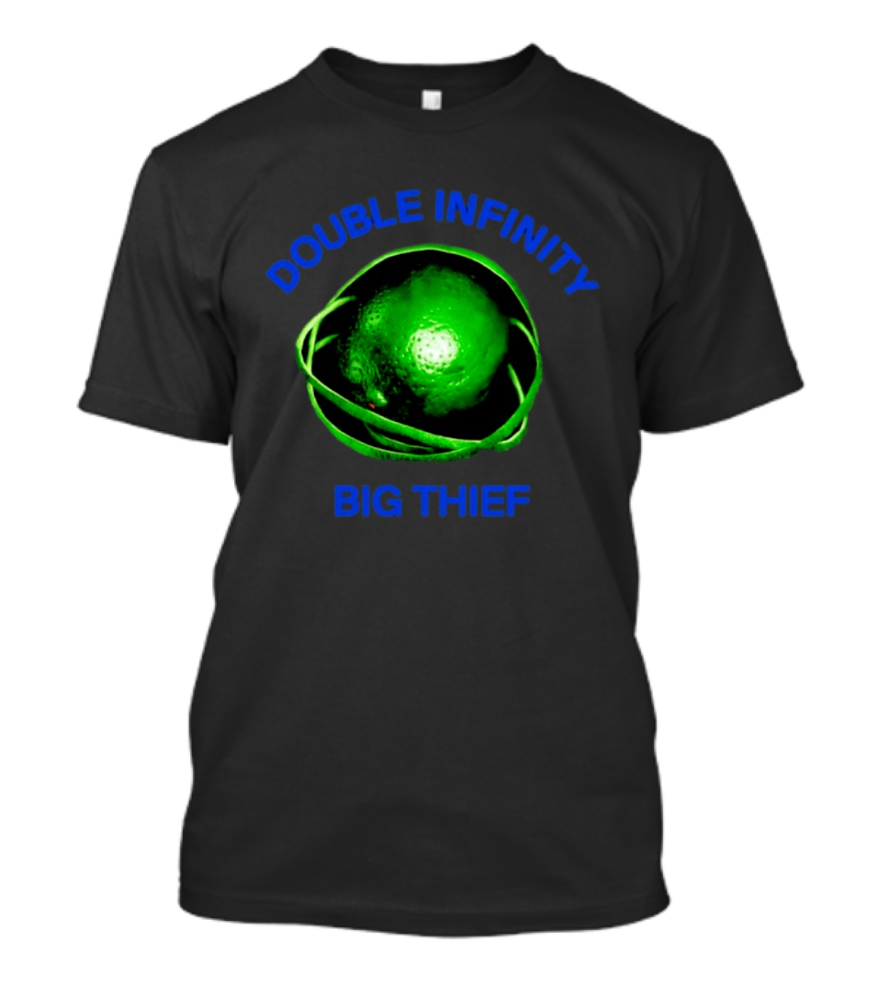 Double Infinity Big Thief Green Planet Sphere T-Shirt