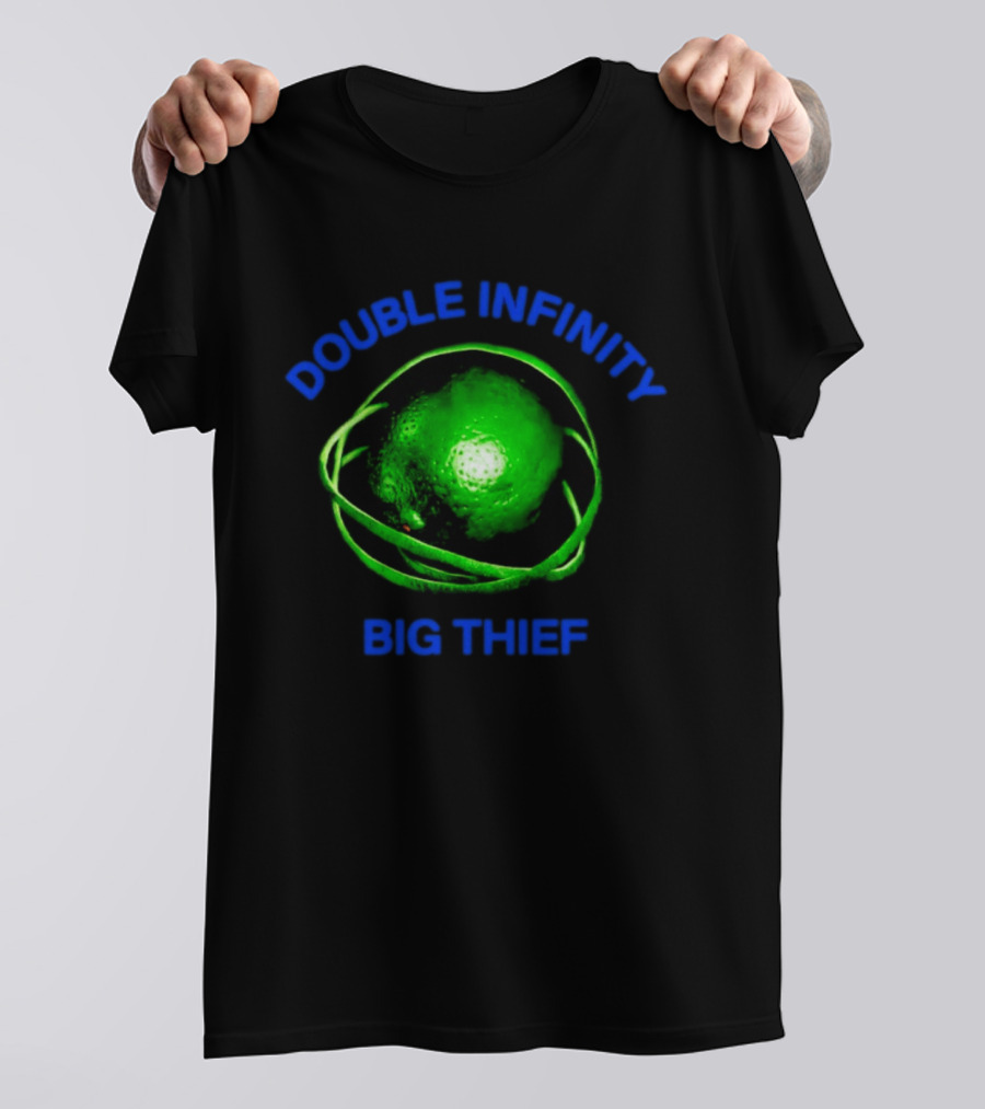 Double Infinity Big Thief Green Planet Sphere T-Shirt