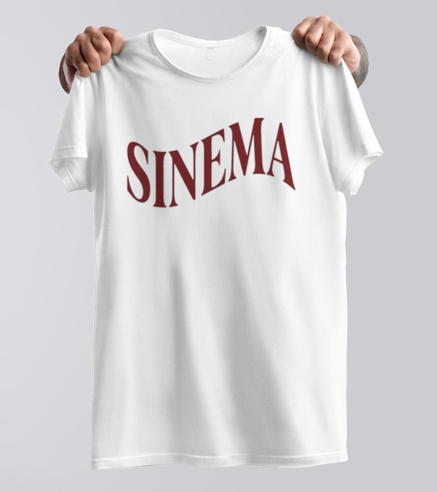 Rachel Sennott Sinema Bold Lettering T-Shirt