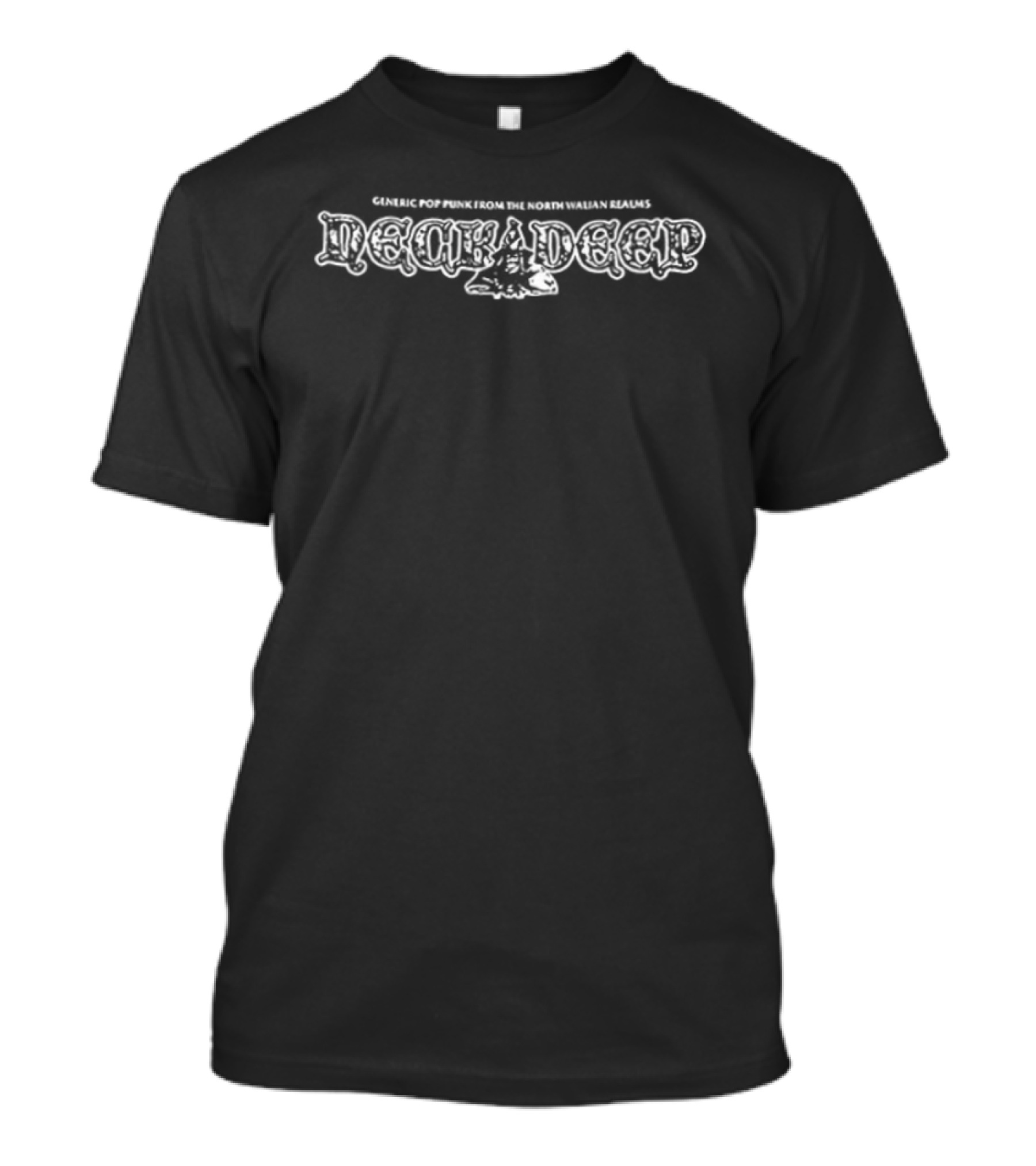Generic Pop Punk Decapitated Northern Walian Realms Upon Moonlit Night 2 Sided T-Shirt