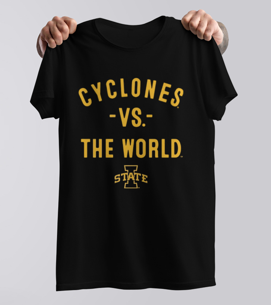 Cyclones Vs The World Iowa State 2026 Season T-Shirt
