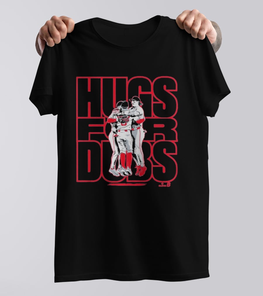 Jarren Duran Wilyer Abreu Ceddanne Rafaela Hugs For Dubs Team Celebration T-Shirt