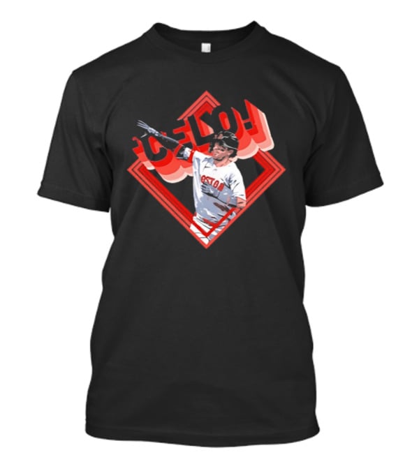 Boston Red Sox Marcelo Mayer Baseball Star Pose T-Shirt