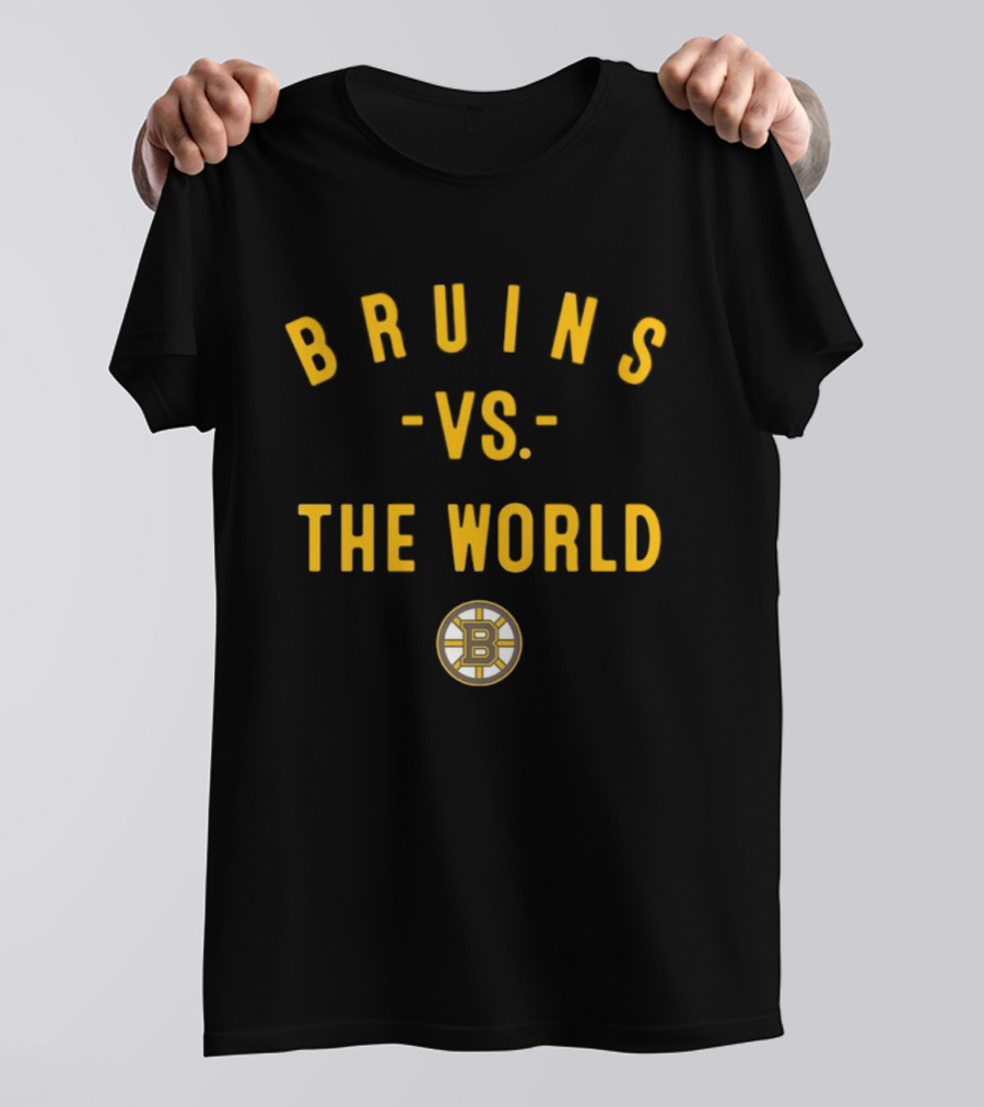Boston Bruins VS The World NHL 2026 Nowbes T-Shirt