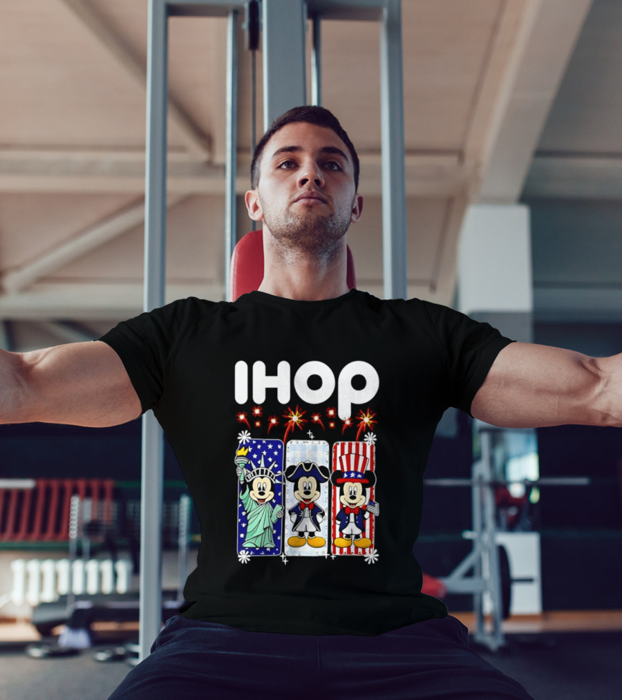IHOP Mickey Mouse America 250th Anniversary Celebration T-Shirt
