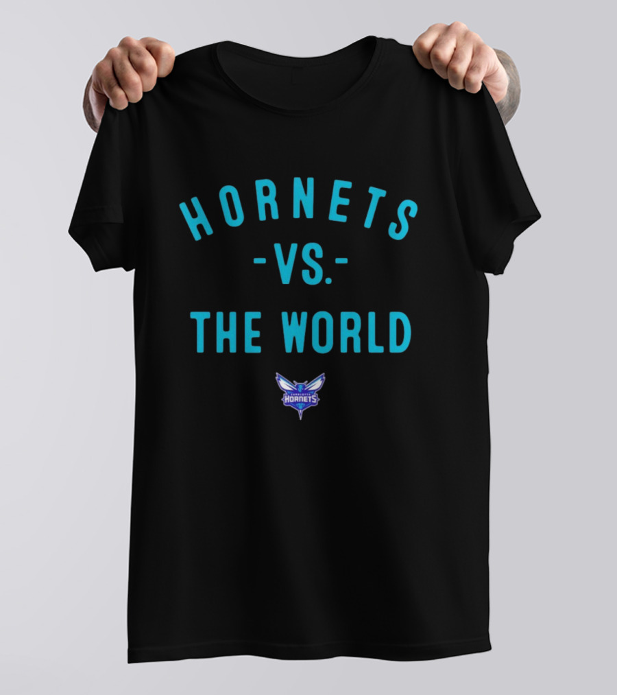Charlotte Hornets Vs The World NBA 2026 Nowbes T-Shirt