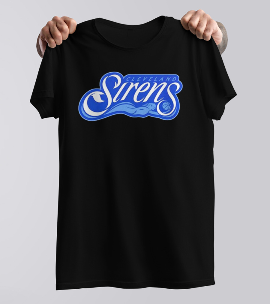 Cleveland Sirens WNBA Toddler Black Primary Logo Basketball T-Shirt