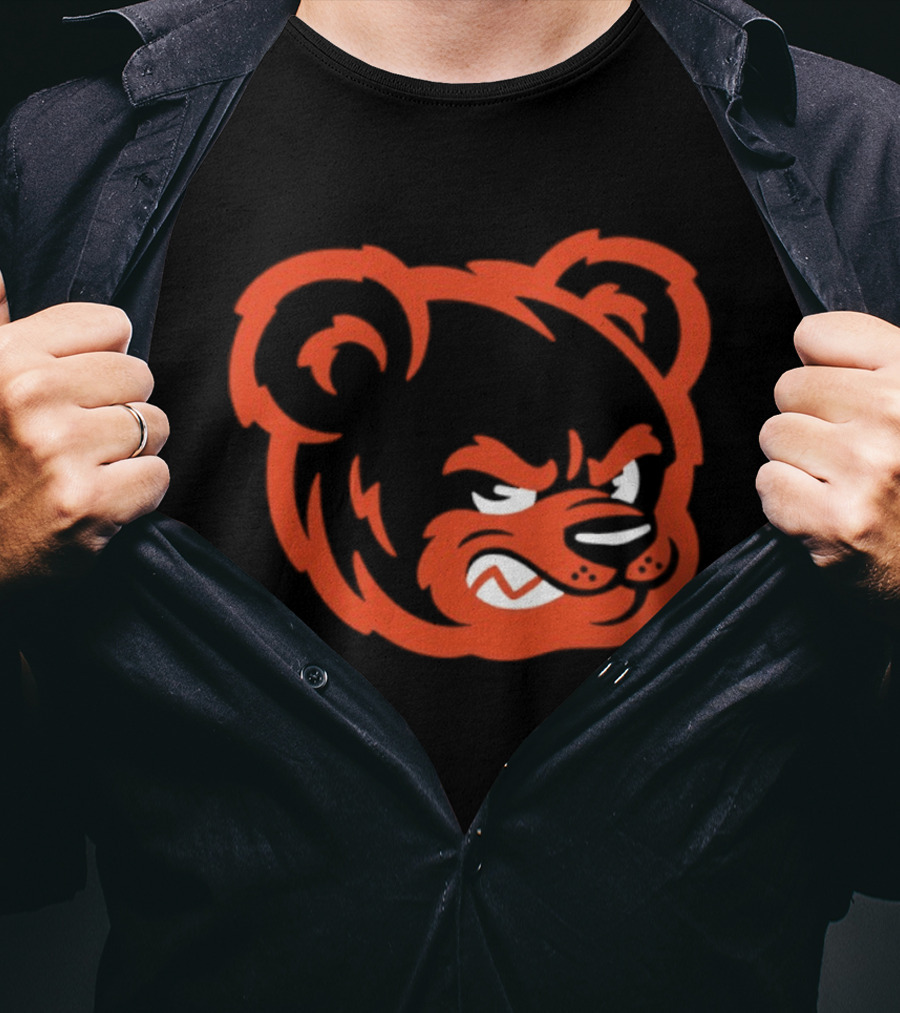 Monterrey Osos Fierce Bear Head T-Shirt