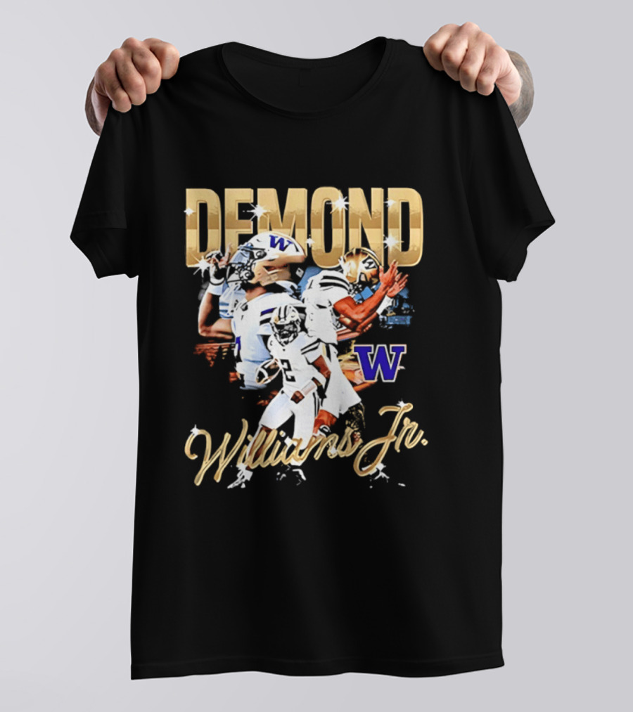 Demond Williams Jr. Washington Huskies Football 2026 Big Ten Media Days T-Shirt