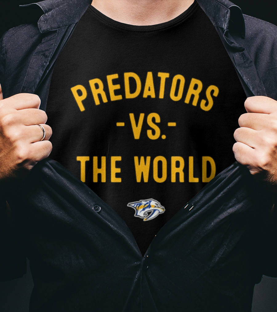 Predators Vs The World NHL 2026 T-Shirt