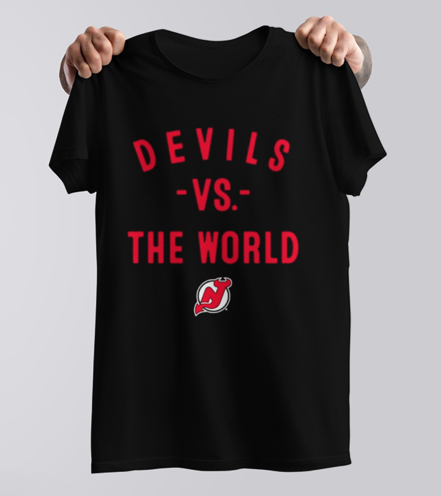 New Jersey Devils Vs The World NHL 2026 T-Shirt