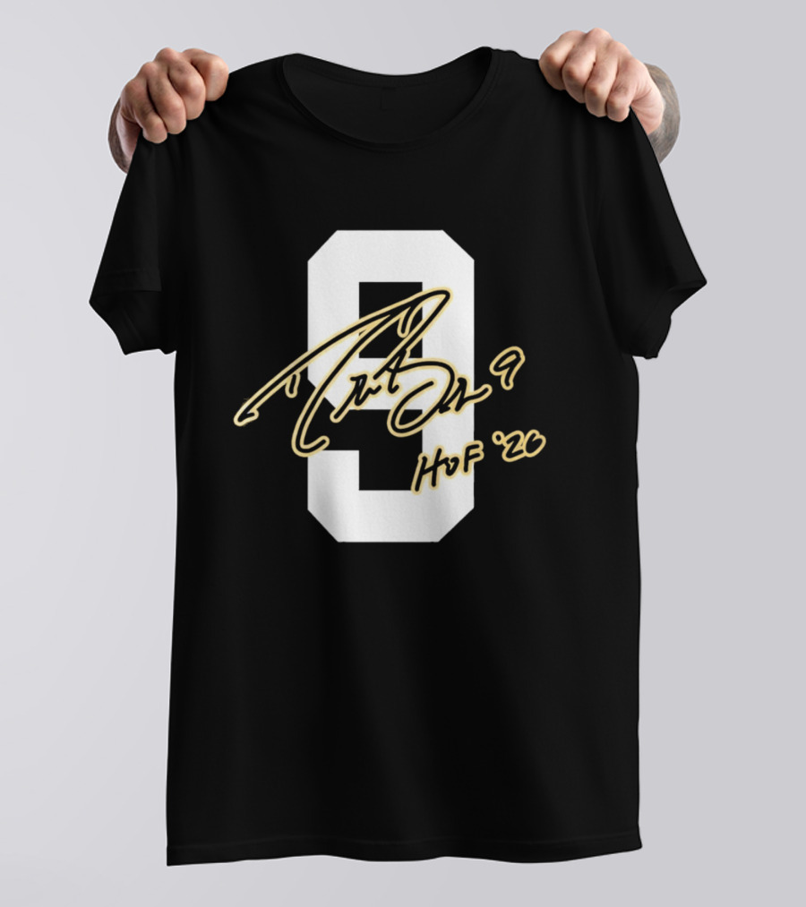Drew Brees 9 HOF 2026 Elected Saints T-Shirt