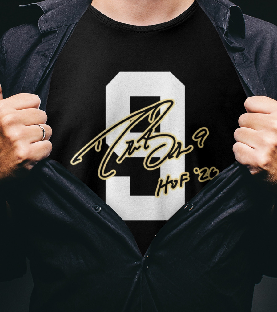Drew Brees 9 HOF 2026 Elected Saints T-Shirt